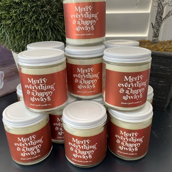 ginger & june candle co Holiday Ginger June Candle Co Merry